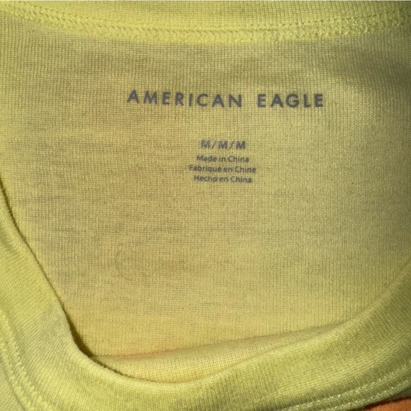 AEO sunshine crop baby tee M - Picture 3 of 3